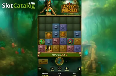 Скрин3. Aztec Princess (SabaPlay) слот
