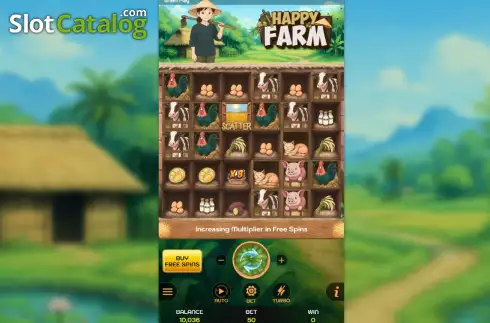 Скрин2. Happy Farm (SabaPlay) слот