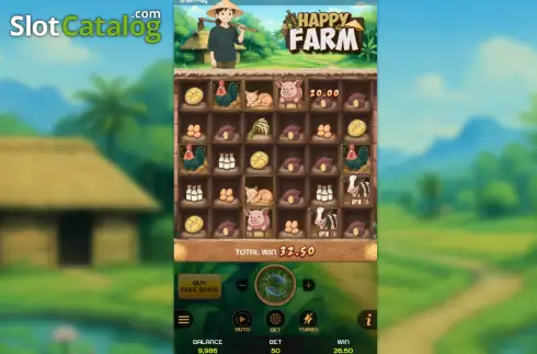 Скрин3. Happy Farm (SabaPlay) слот