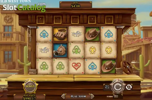 Скрин3. Wild West Town слот