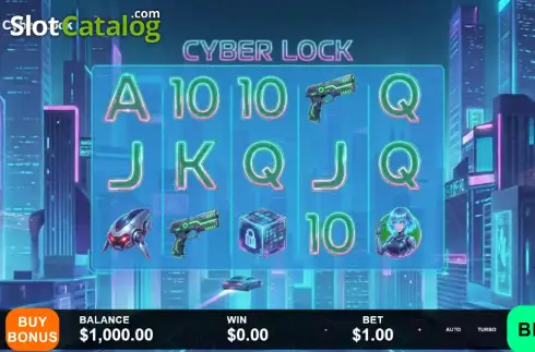 Скрин2. Cyber Lock слот