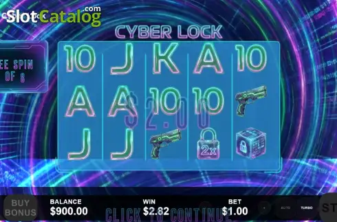 Скрин3. Cyber Lock слот
