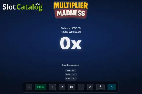 Скрин2. Multiplier Madness (Schnulu Games) слот