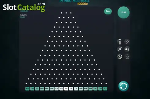Скрин2. Plinko Multiball 10000x слот