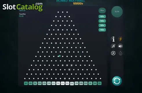 Скрин3. Plinko Multiball 10000x слот