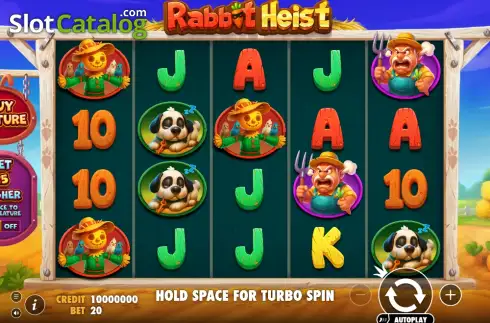 Скрин2. Rabbit Heist слот