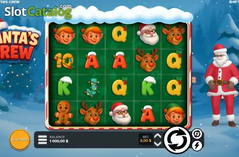 Скрин2. Santas Crew слот