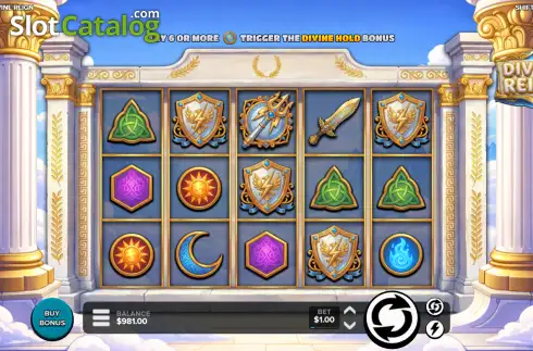Скрин2. Divine Reign слот