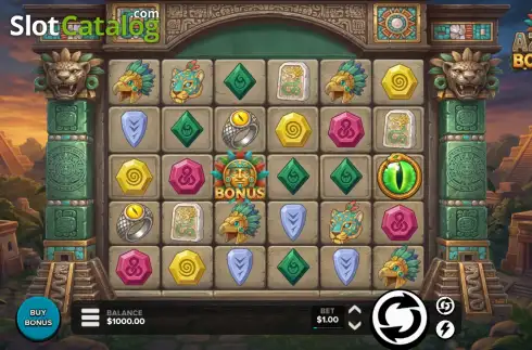 Скрин2. Aztec Bounty слот