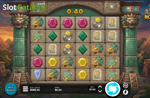 Скрин3. Aztec Bounty слот
