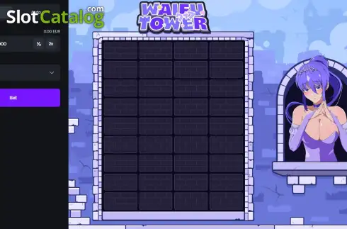 Скрин2. Waifu Tower слот