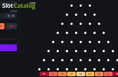 Скрин2. Plinko (Shuffle Games) слот