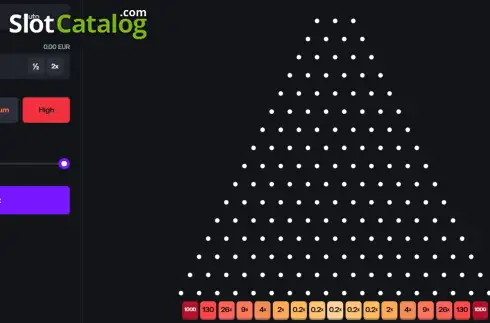 Скрин3. Plinko (Shuffle Games) слот