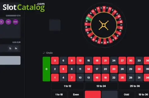 Скрин2. Roulette (Shuffle Games) слот