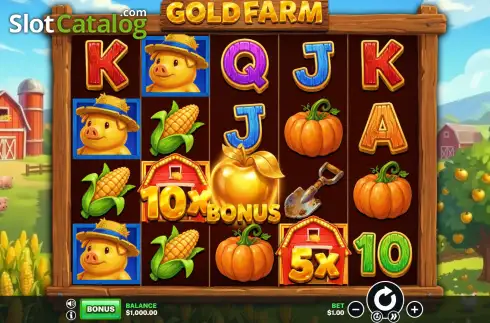 Скрин2. Gold Farm слот