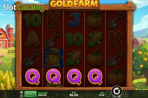 Скрин3. Gold Farm слот