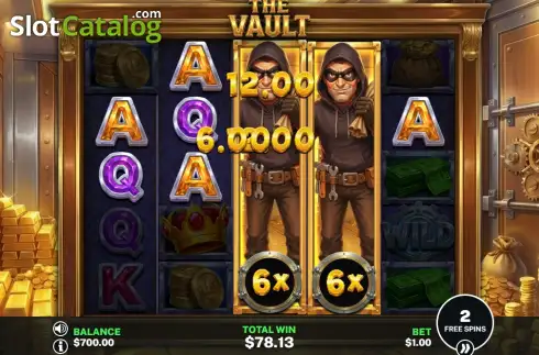 Скрин3. The Vault (Sidequest Studios) слот