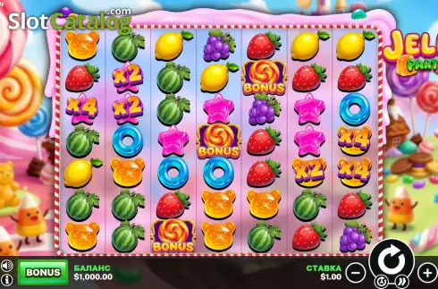 Скрин2. Jelly Party слот