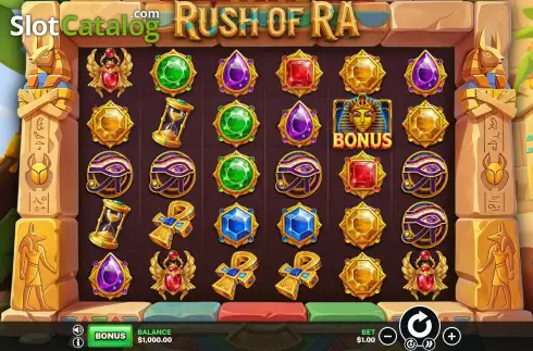 Скрин2. Rush of Ra слот
