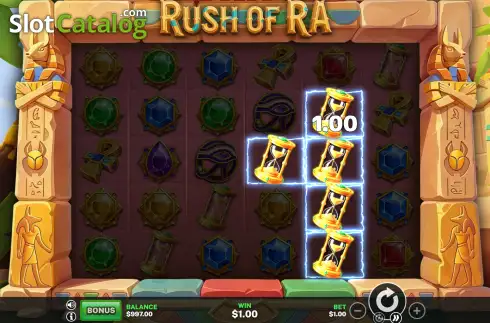 Скрин3. Rush of Ra слот