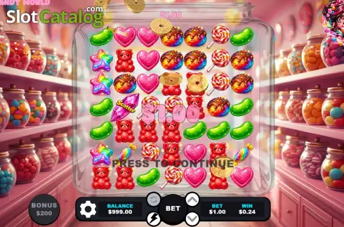 Скрин3. Candy World (Slot Gaming) слот