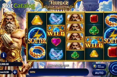 Скрин2. Thunder - Realm of Lightning слот