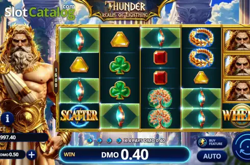 Скрин3. Thunder - Realm of Lightning слот