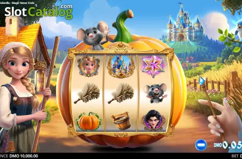 Скрин2. Cinderella: Magic Never Ends слот