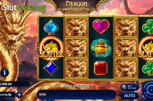Скрин2. Dragon - Breath of Fortune слот