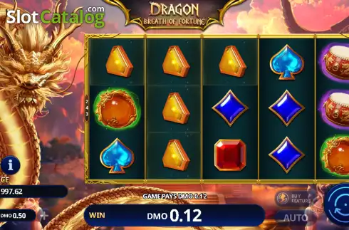 Скрин3. Dragon - Breath of Fortune слот