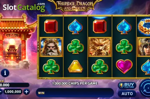 Скрин2. Thunder Dragon and Queen слот