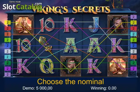 Скрин2. Vikings Secrets слот