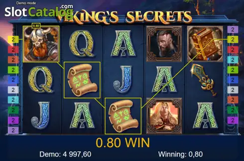 Скрин3. Vikings Secrets слот