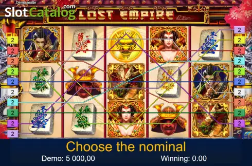 Скрин2. Lost Empire (SlotoLand) слот