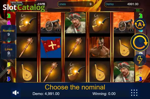 Скрин2. Brave Cossacks слот