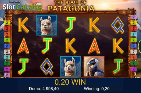 Скрин3. The book of Patagonia слот