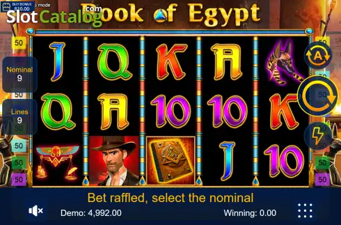Скрин2. Book of Egypt (SlotoLand) слот
