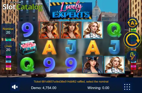 Скрин2. Lovely Experts слот