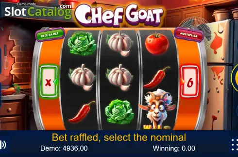 Скрин2. Chef Goat слот