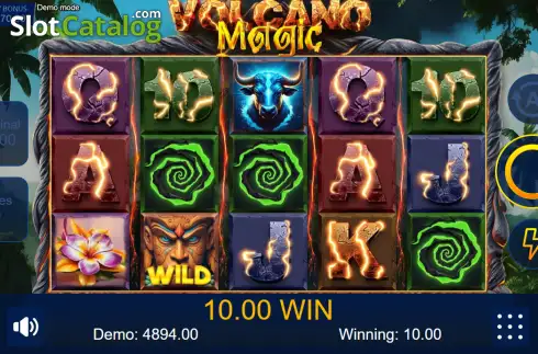 Скрин3. Volcano Magic слот