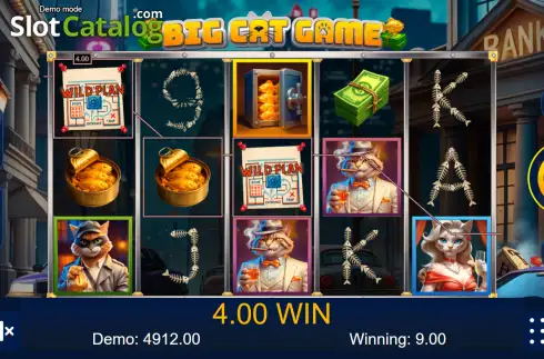 Скрин3. Big Cat Game слот
