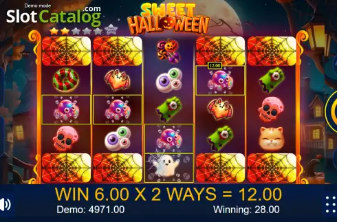 Скрин3. Sweet Halloween слот