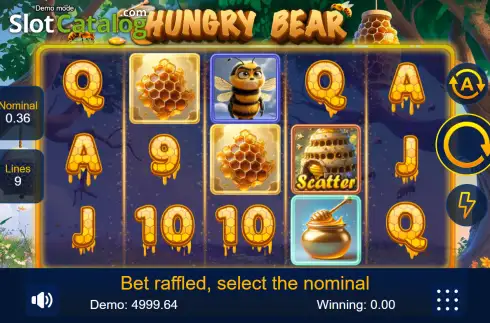 Скрин2. Hungry Bear слот