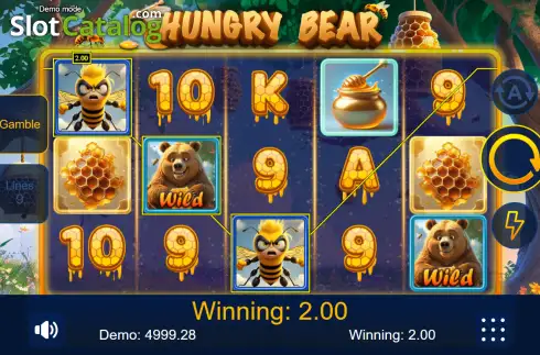 Скрин3. Hungry Bear слот