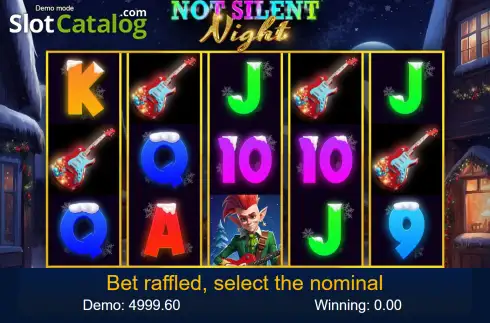 Скрин2. Not Silent Night слот