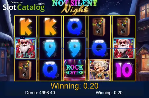 Скрин3. Not Silent Night слот