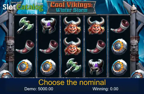 Скрин2. Cool Vikings: Winter Storm слот