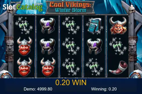 Скрин3. Cool Vikings: Winter Storm слот