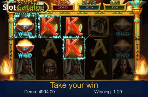 Скрин3. Temple of Temptation слот