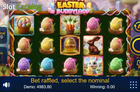 Скрин2. Easter in Bunnyland слот
